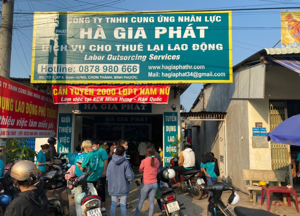 cung ứng lao động KCN Phố Nối B