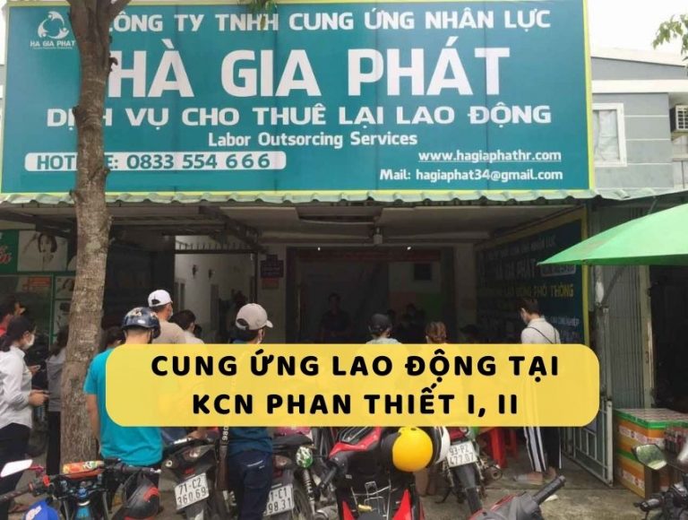 Dịch vụ cung ứng lao động tại KCN Phan Thiết I, II