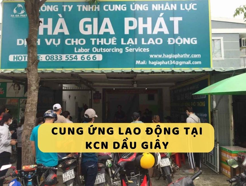 cung ứng lao động tại KCN Dầu Giây, Long An