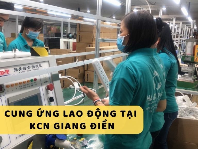 Dịch vụ cung ứng lao động tại KCN Giang Điền