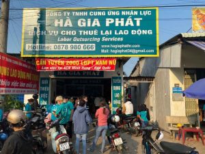 Dịch vụ cung ứng lao động tại KCN Lam Sơn - Sao Vàng