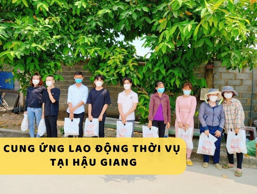 Dịch vụ cung ứng lao động thời vụ tại Hậu Giang