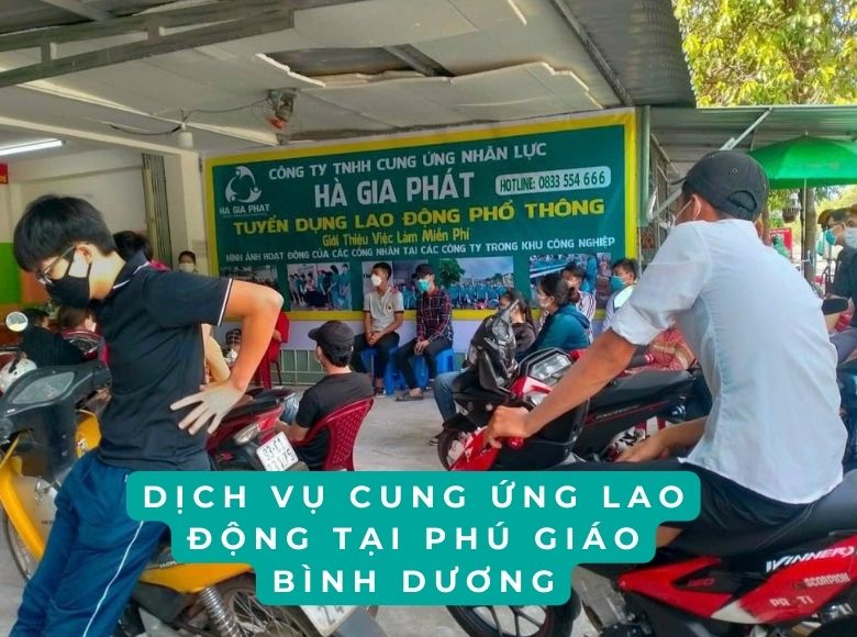 Dịch vụ Cung ứng lao động tại Phú Giáo Bình Dương