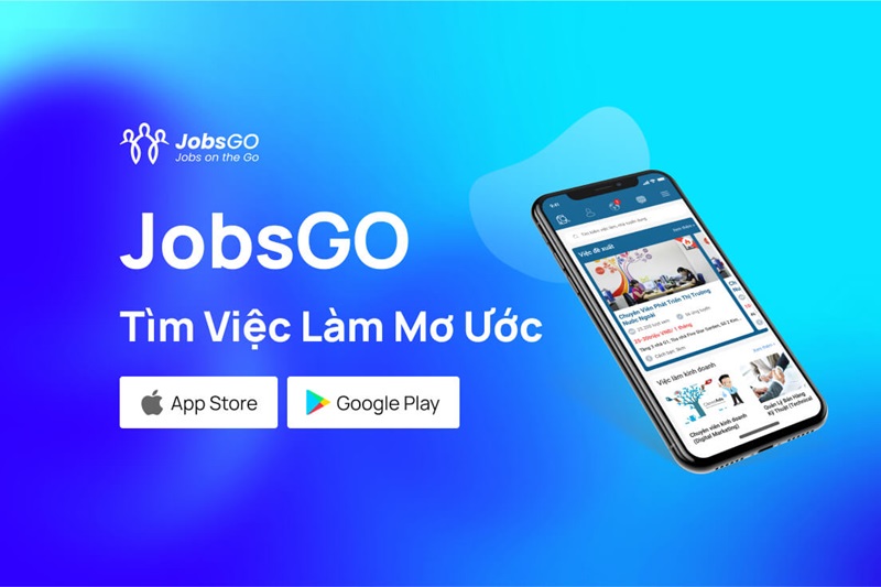 JobsGO - Tìm kiếm việc làm dễ dàng