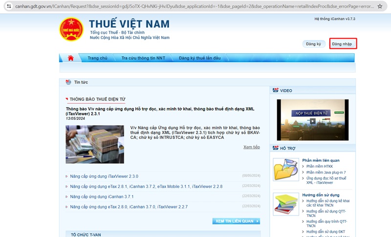 Tra thuế thu nhập cá nhân 1